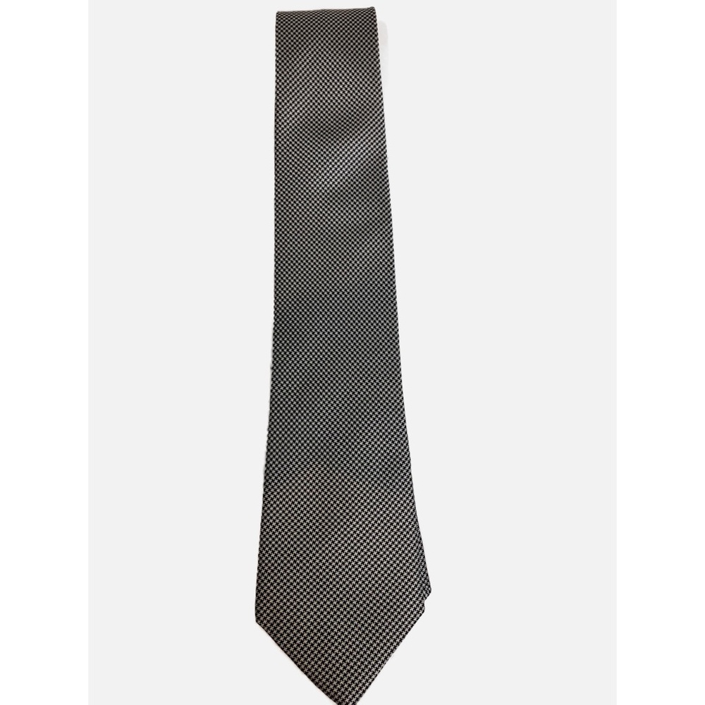Classic Black and White Men's Tie